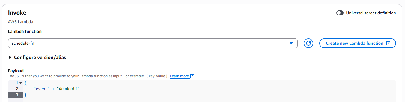 Function and Payload